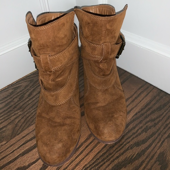 Brown Booties - Picture 2 of 3